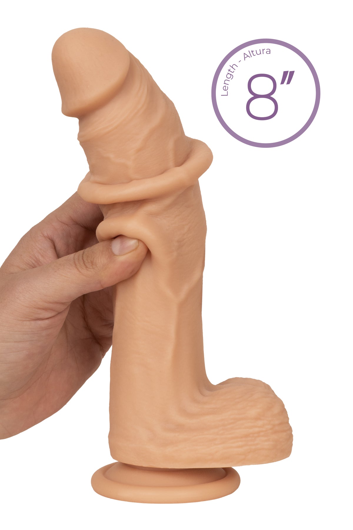 S PLEASURES REALISTIC - DAVID 8 - FLESH