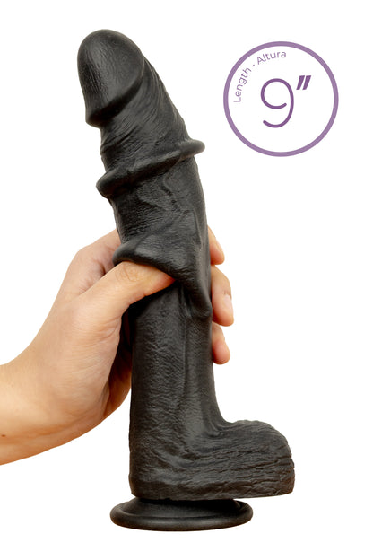S PLEASURES REALISTIC - DAVID 9 - BLACK