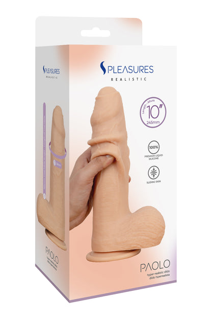 S PLEASURES REALISTIC - PAOLO 10 - FLESH