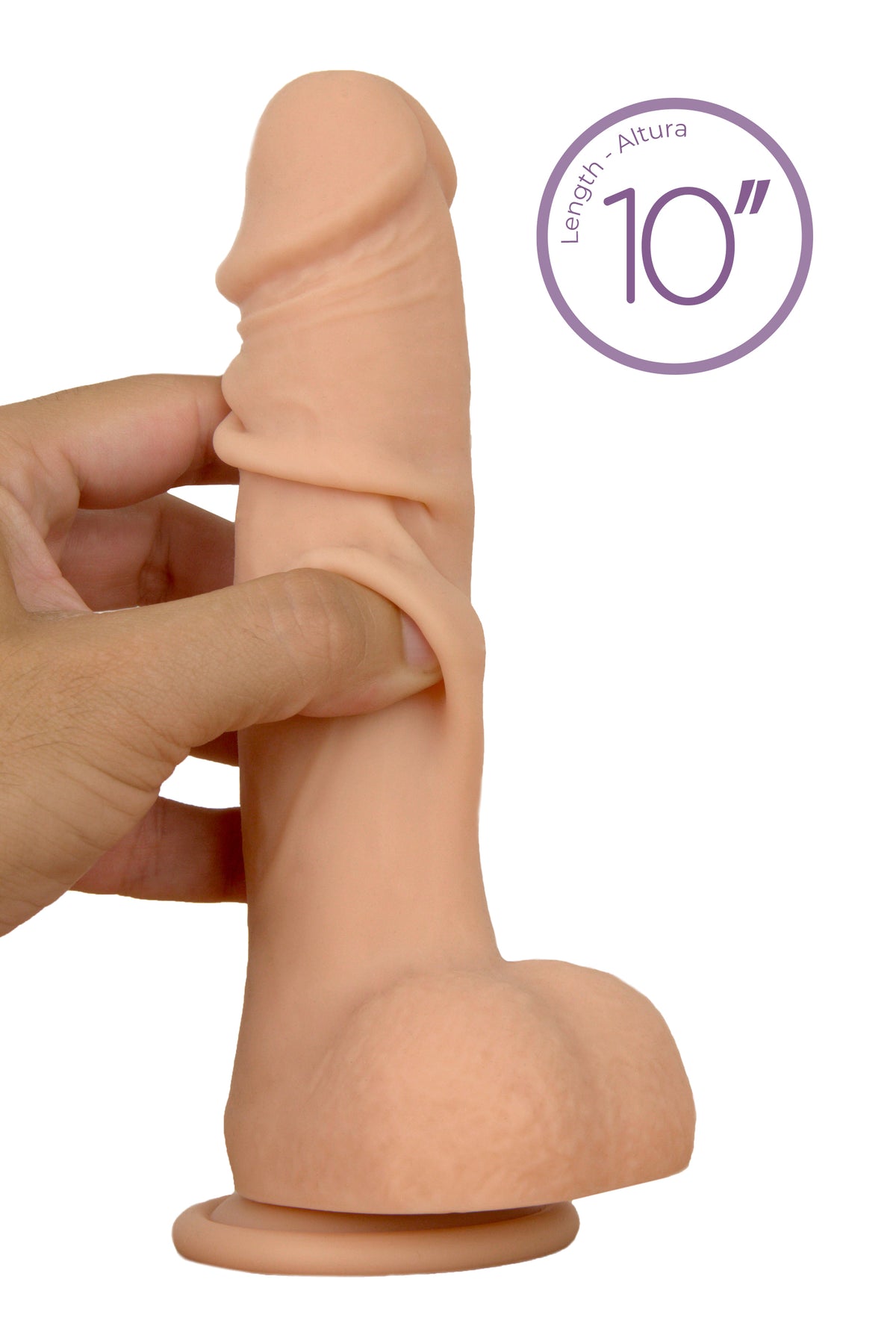 S PLEASURES REALISTIC - RICARDO 10- FLESH