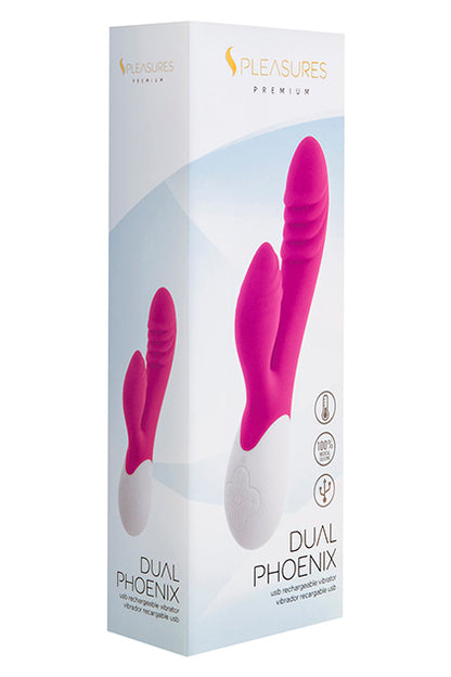 S PLEASURES PREMIUM LINE - DUAL PHOENIX PINK