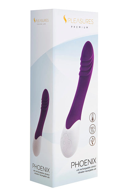 S PLEASURES PREMIUM LINE - PHOENIX VIBRATOR PURPLE