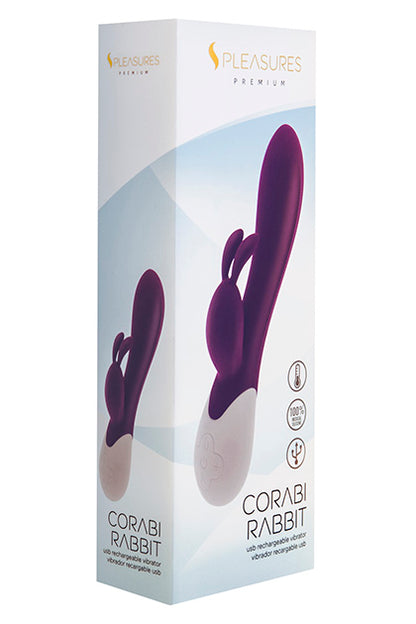 S PLEASURES PREMIUM LINE - CORABI RABBIT PURPLE