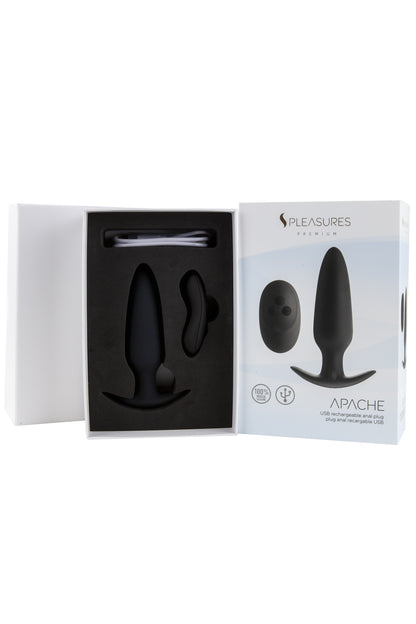 S PLEASURES PREMIUM LINE - APACHE BLACK