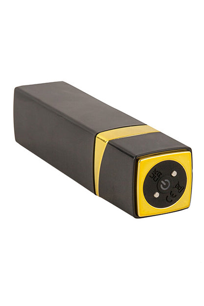 S PLEASURES - LIPSTICK VIBRATOR BLACK/RED