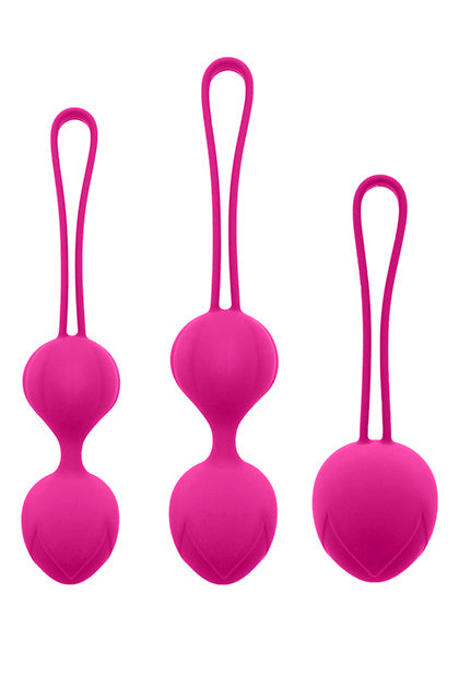 S PLEASURES PREMIUM LINE - CONJUNTO DE TREINADORES KELGEL ROSA ESCURO