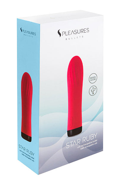 S PLEASURES BULLETS - BULLET - STAR RUBY
