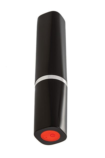 S PLEASURES - LIPSTICK VIBRATOR - BLACK/RED
