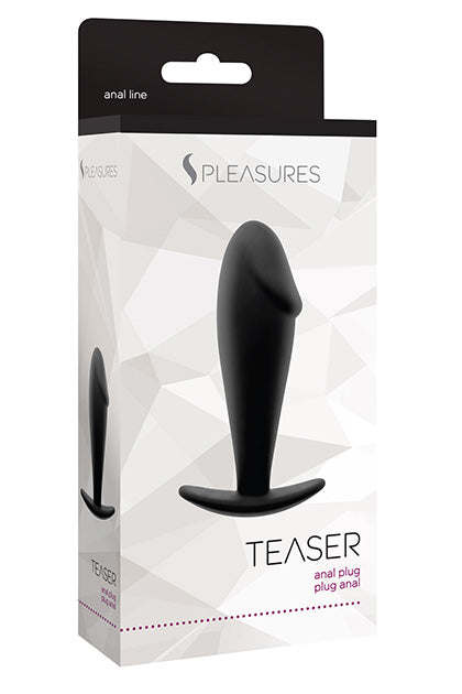 S PLEASURES - TEASER PLUG BLACK