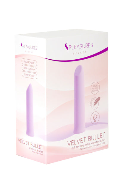 S PLEASURES VELVET - VELVET BULLET CANDY PURPLE
