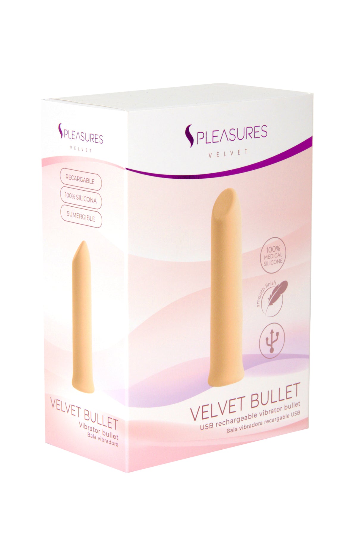 S PLEASURES VELVET - VELVET BULLET PEACH