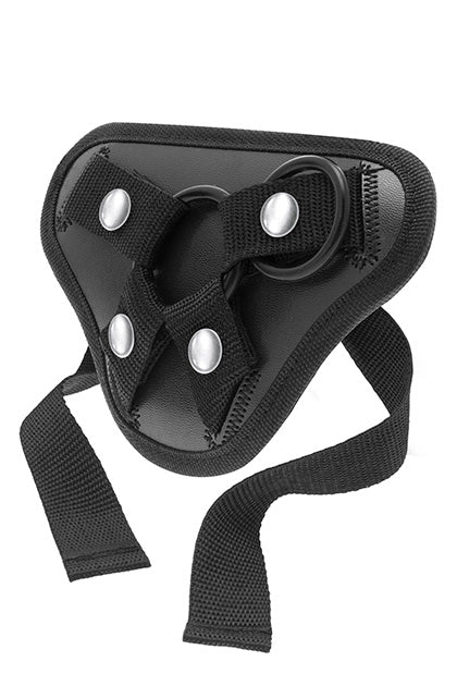 S PLEASURES PREMIUM LINE - SEMIREALIST HARNESS+DILDO RED