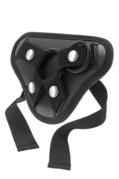 S PLEASURES PREMIUM LINE - SEMIREALIST HARNESS+DILDO RED