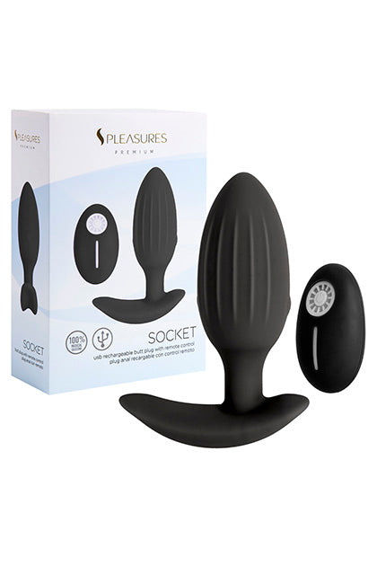 S PLEASURES PREMIUM LINE - SOCKET - BLACK
