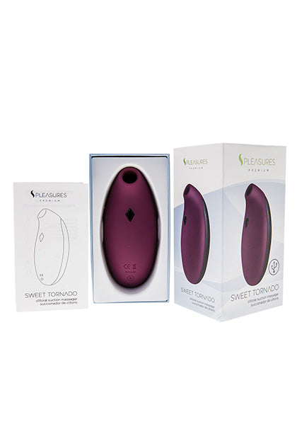 S PLEASURES PREMIUM LINE - SWEET TORNADO PURPLE / BLACK