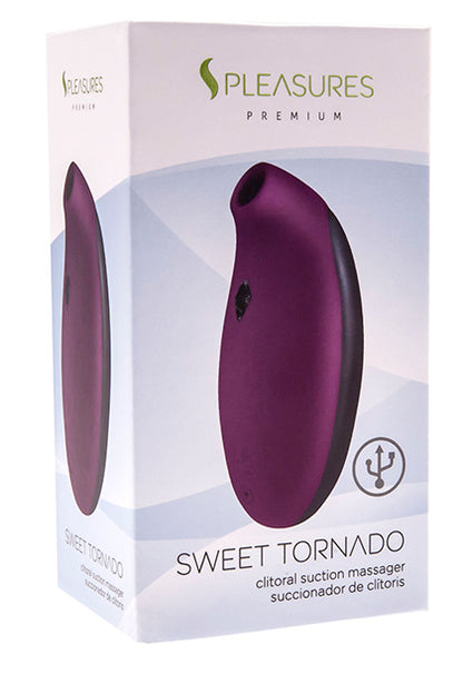 S PLEASURES PREMIUM LINE - SWEET TORNADO PURPLE / BLACK