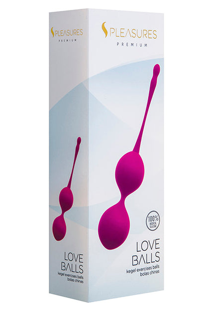 S PLEASURES PREMIUM LINE - LOVE BALLS PINK
