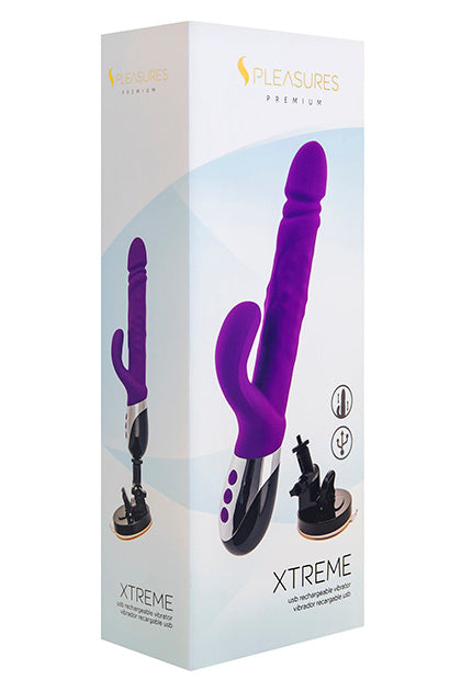 S PLEASURES PREMIUM LINE - XTREME VIBRATOR PURPLE