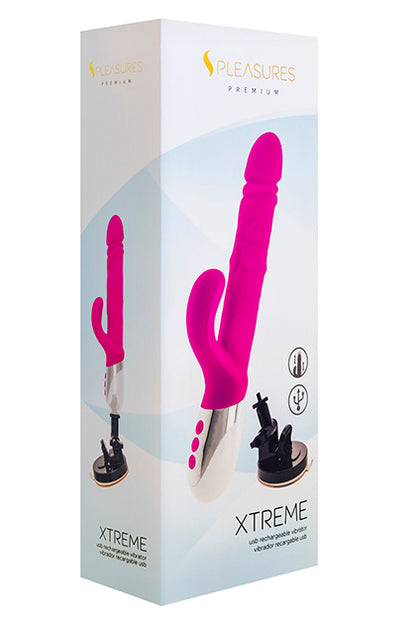 S PLEASURES PREMIUM LINE - XTREME VIBRATOR PINK