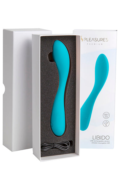 S PLEASURES PREMIUM LINE - LIBIDO TURQUOISE