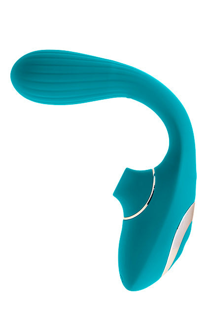 S PLEASURES PREMIUM LINE - DUAL SUCTION TURQUOISE