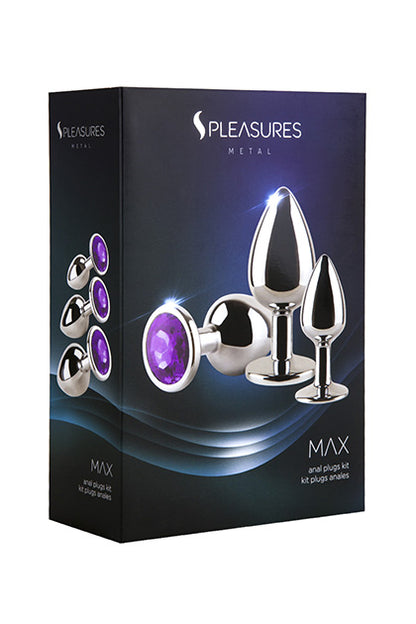 S PLEASURES METAL - METAL MAX PURPLE