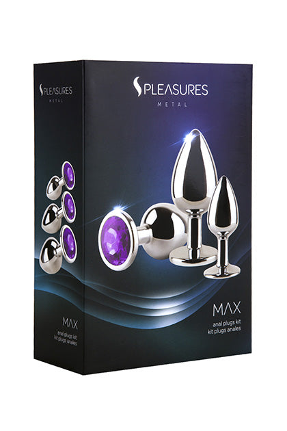 S PLEASURES METAL - METAL MAX PURPLE