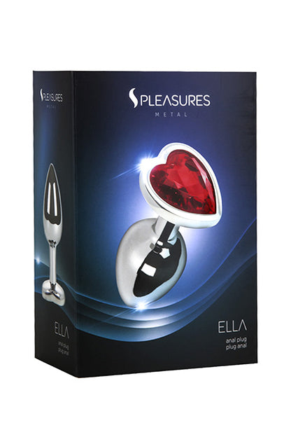S PLEASURES METAL - METAL ELLA RED