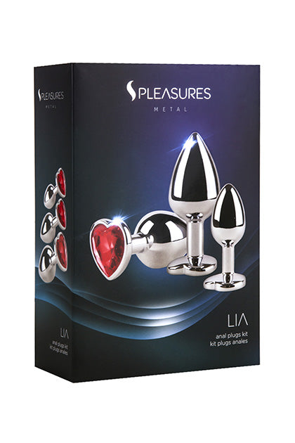 S PLEASURES METAL - METAL LIA RED