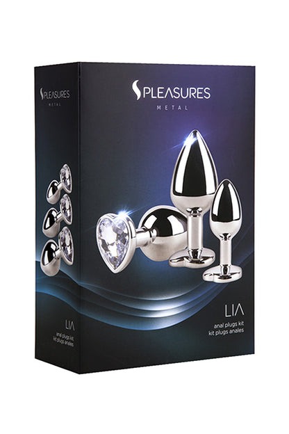 S PLEASURES METAL - METAL LIA TRANSPARENT