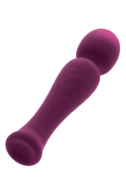 S PLEASURES VELVET - WAND MASSAGER PURPLE