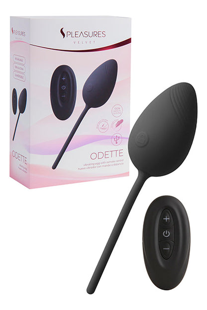 EGG VIBRATOR ODETTE - Black