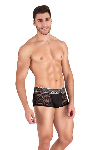 Boxer Floral Negro TU