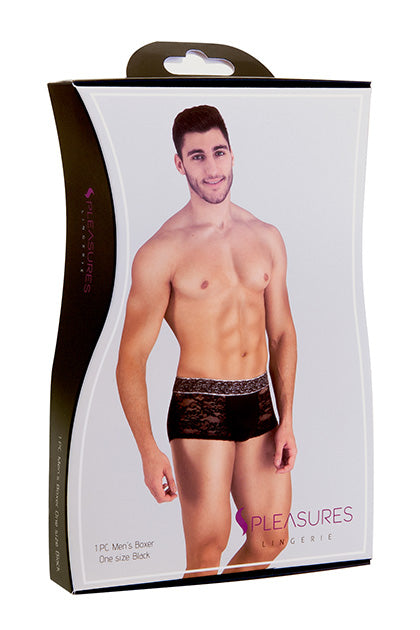 Boxer Floral Negro TU