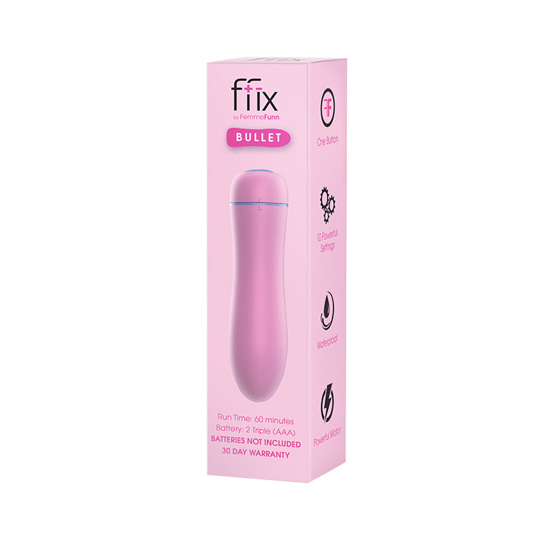 FFIX - FEMMEFUNN FFIX BULLET VIBRADOR À PROVA DE ÁGUA ROSA CLARO