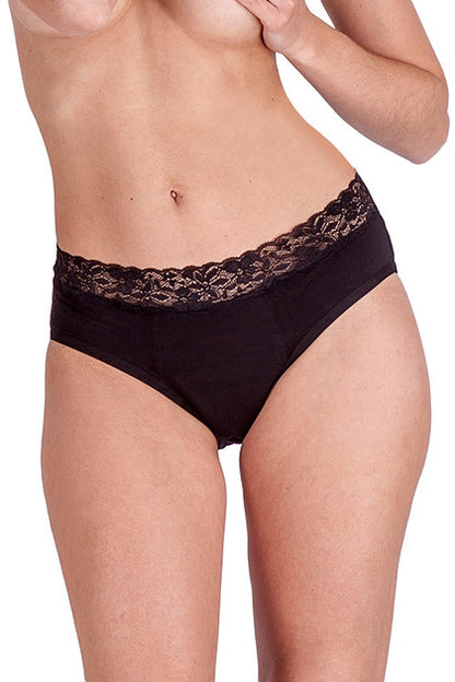 Braga Menstrual L - NEGRO