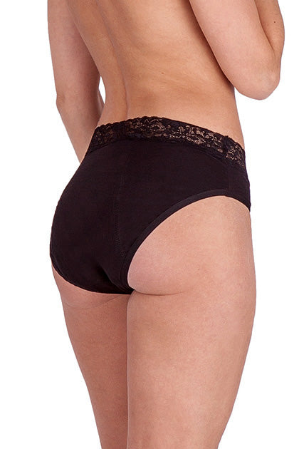 Braga Menstrual L - NEGRO