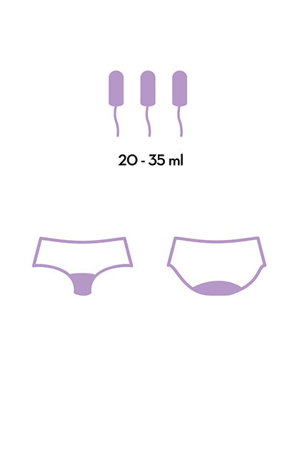 Braga Menstrual 2XL - NEGRO
