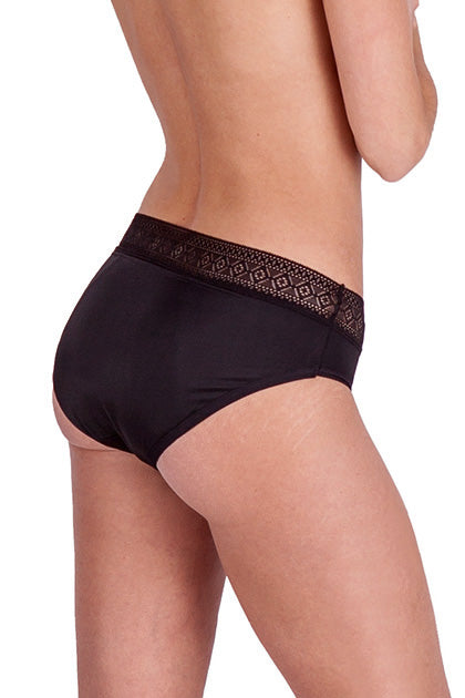 FEMME RÉPUBLIQUE - BRAGA MENSTRUAL L - NEGRO