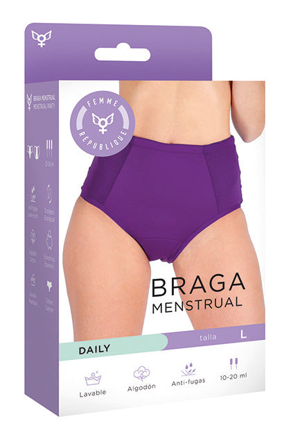Braga Menstrual S - LILA