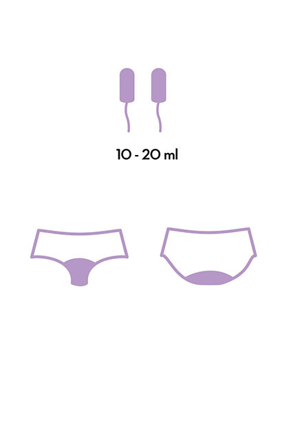 FEMME RÉPUBLIQUE - BRAGA MENSTRUAL S - LILA
