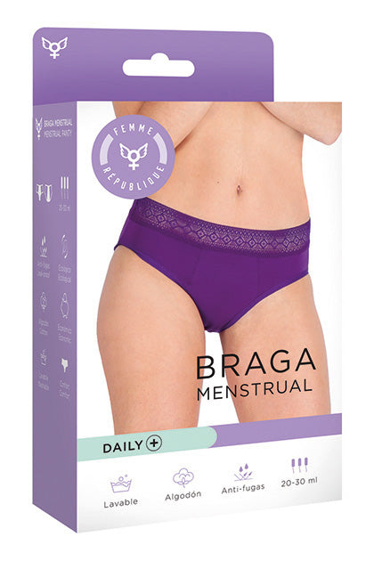 Braga Menstrual S - LILA