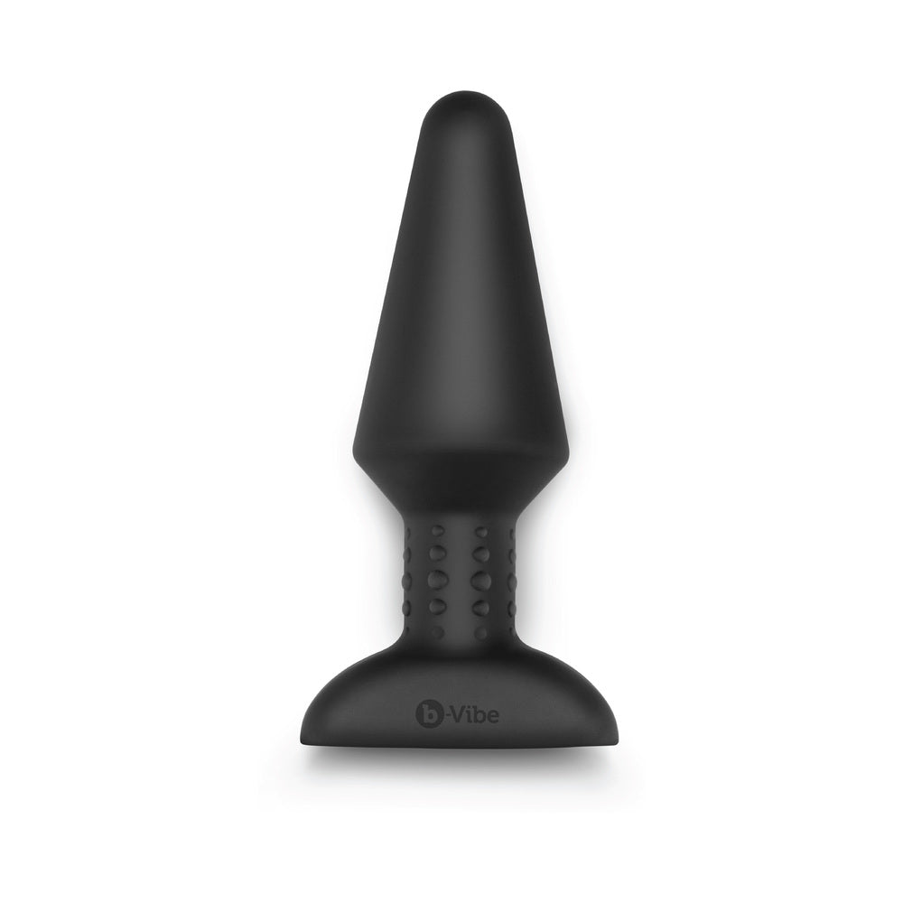 B-VIBE - RIMMING XL ROTATING AND VIBRATING REMOTE CONTROL PLUG BLACK