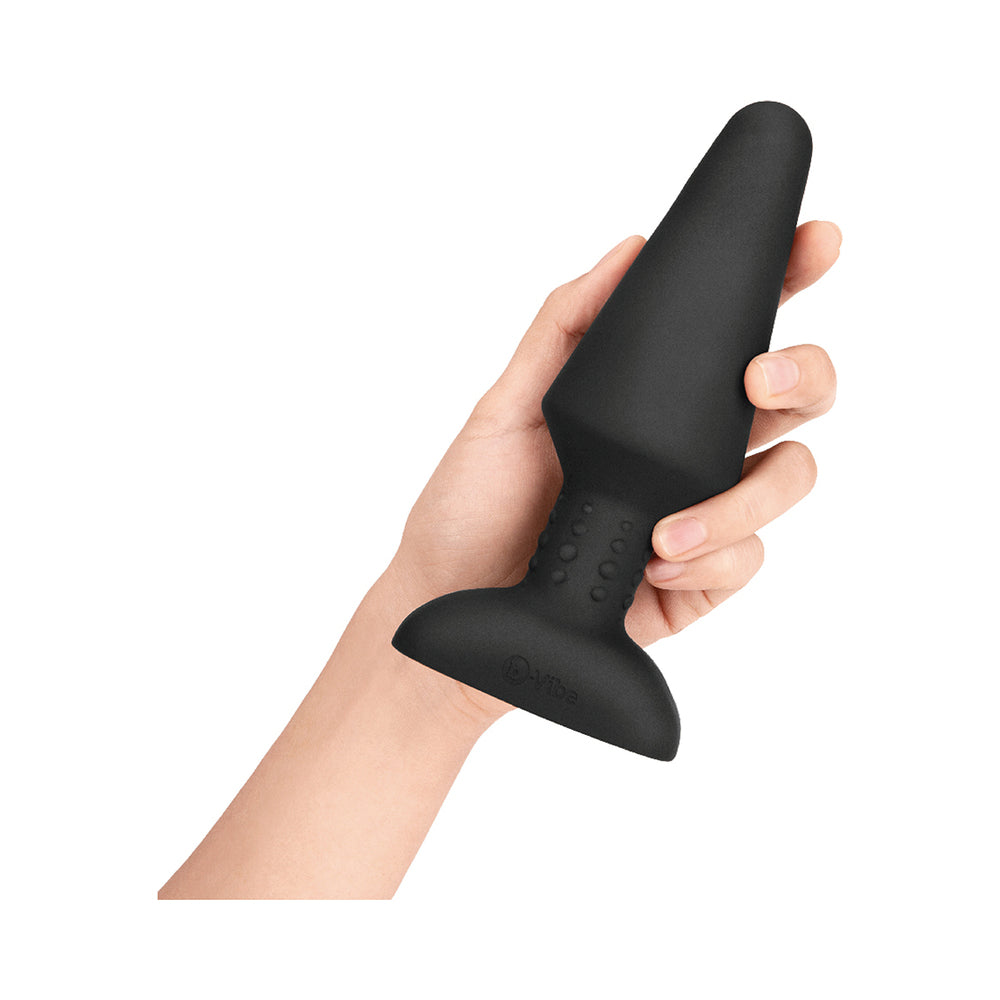 B-VIBE - RIMMING XL ROTATING AND VIBRATING REMOTE CONTROL PLUG BLACK