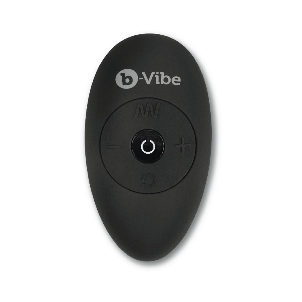 B-VIBE - RIMMING XL ROTATING AND VIBRATING REMOTE CONTROL PLUG BLACK