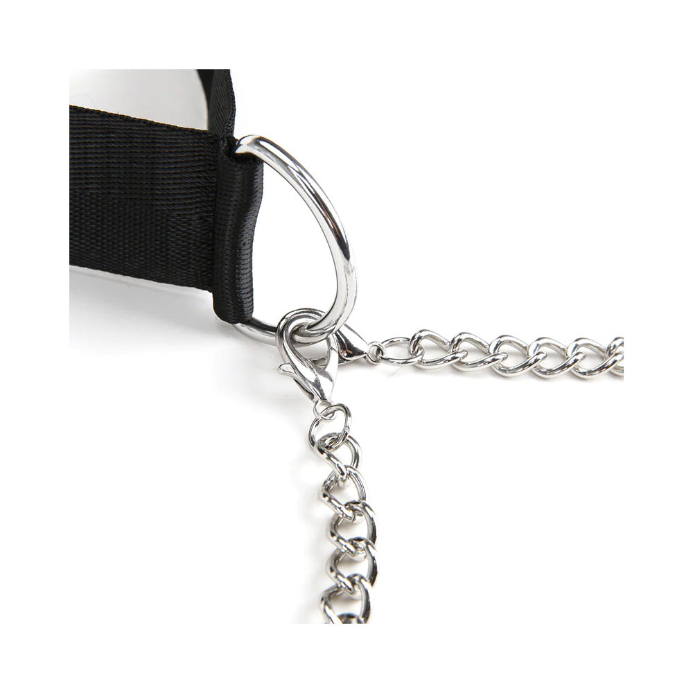 ELECTRIC EEL - LUX FETISH COLLAR & NIPPLE CLAMPS WITH ADJUSTABLE PRESSURE