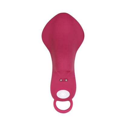 EVOLVED - VIBRADOR DE DEDO RECARREGÁVEL EM SILICONE FRISKY FINGER BORDÔ