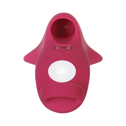 EVOLVED - VIBRADOR DE DEDO RECARREGÁVEL EM SILICONE FRISKY FINGER BORDÔ