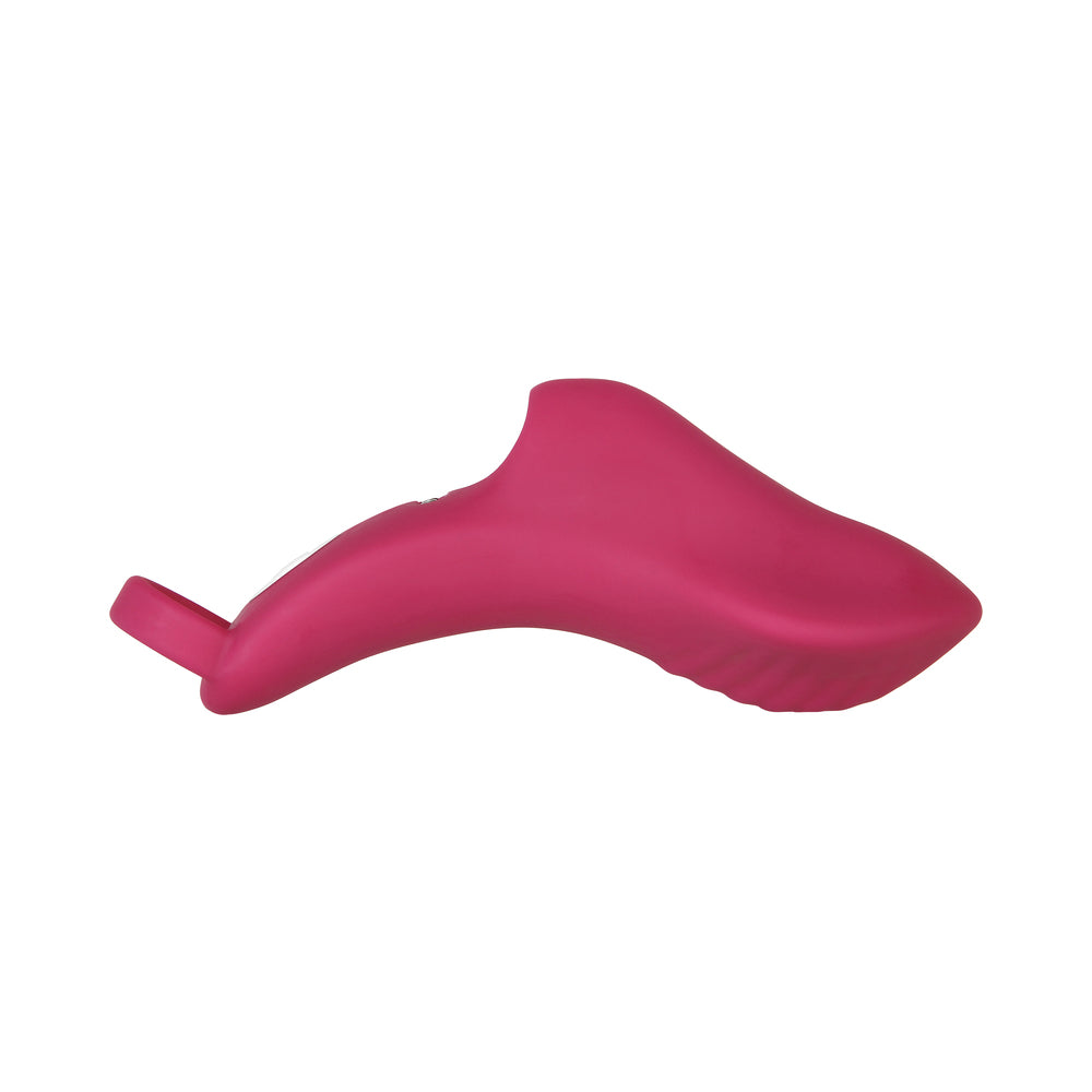 EVOLVED - VIBRADOR DE DEDO RECARREGÁVEL EM SILICONE FRISKY FINGER BORDÔ