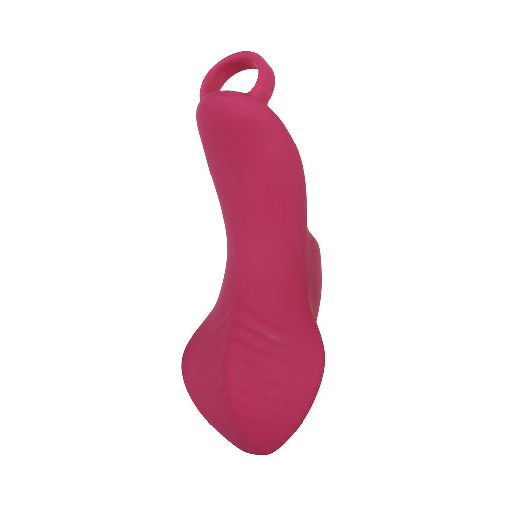 EVOLVED - VIBRADOR DE DEDO RECARREGÁVEL EM SILICONE FRISKY FINGER BORDÔ